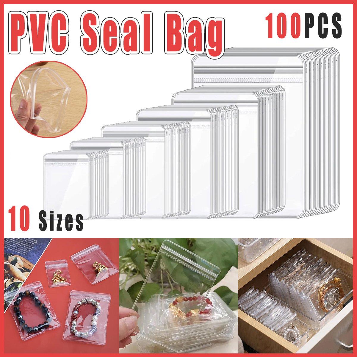 Organize and Protect with PVC Self-Sealing Jewelry Bags