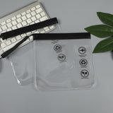 Organize Efficiently with EVA Clear Zipper Pouch - Durable & Stylish