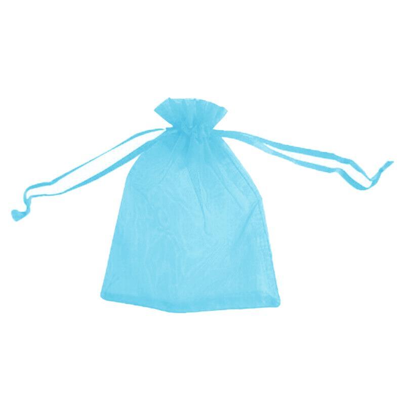 Elegant sheer organza bags in various colours and sizes