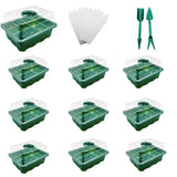 Plant Seeds Grow Box 3-10PCS 12Hole Propagation Nursery Seedling Starter Tray - Discount Packaging Warehouse