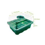 Plant Seeds Grow Box 3-10PCS 12Hole Propagation Nursery Seedling Starter Tray - Discount Packaging Warehouse