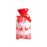 Christmas-themed candies in festive lolly bags