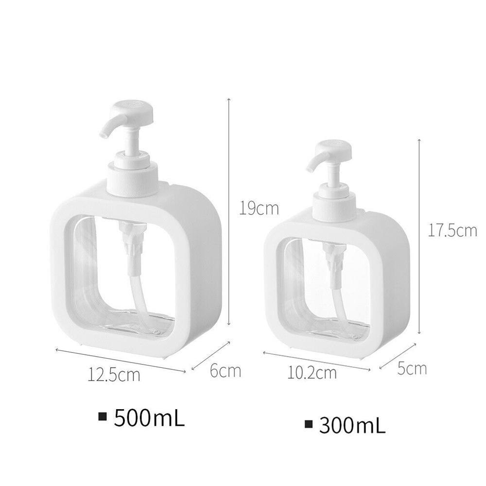 Plastic Pump Bottles for Soap and Lotion 1PC 2Sizes White - Discount Packaging Warehouse