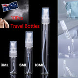 Glass Perfume Bottle 3-10ml 10PCS