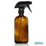 Amber Round Glass Spray Bottles 1-10PCS 500ml