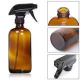 Amber Round Glass Spray Bottles 1-10PCS 500ml