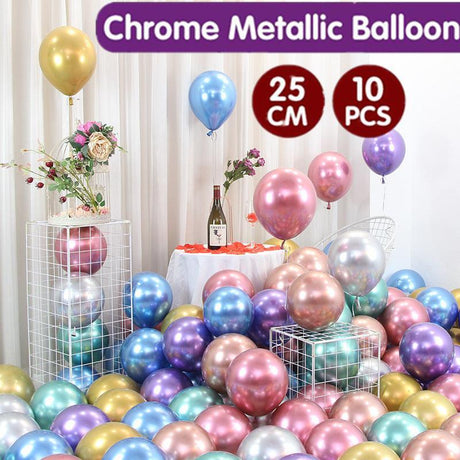 10PCS Birthday Party Balloon 10Colors