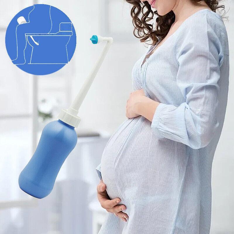 Portable Peri Bottle for Postpartum Care 1PC 450ML Blue - Discount Packaging Warehouse