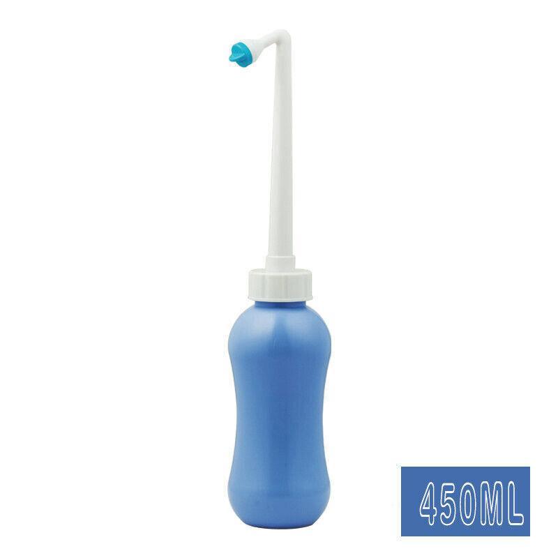 Portable Peri Bottle for Postpartum Care 1PC 450ML Blue - Discount Packaging Warehouse