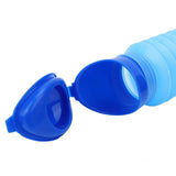 Portable Urinal Emergency Kit 1PC Blue PP Unisex Travel Camping Pee Bottle - Discount Packaging Warehouse