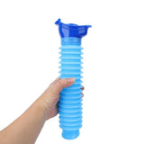 Portable Urinal Emergency Kit 1PC Blue PP Unisex Travel Camping Pee Bottle - Discount Packaging Warehouse