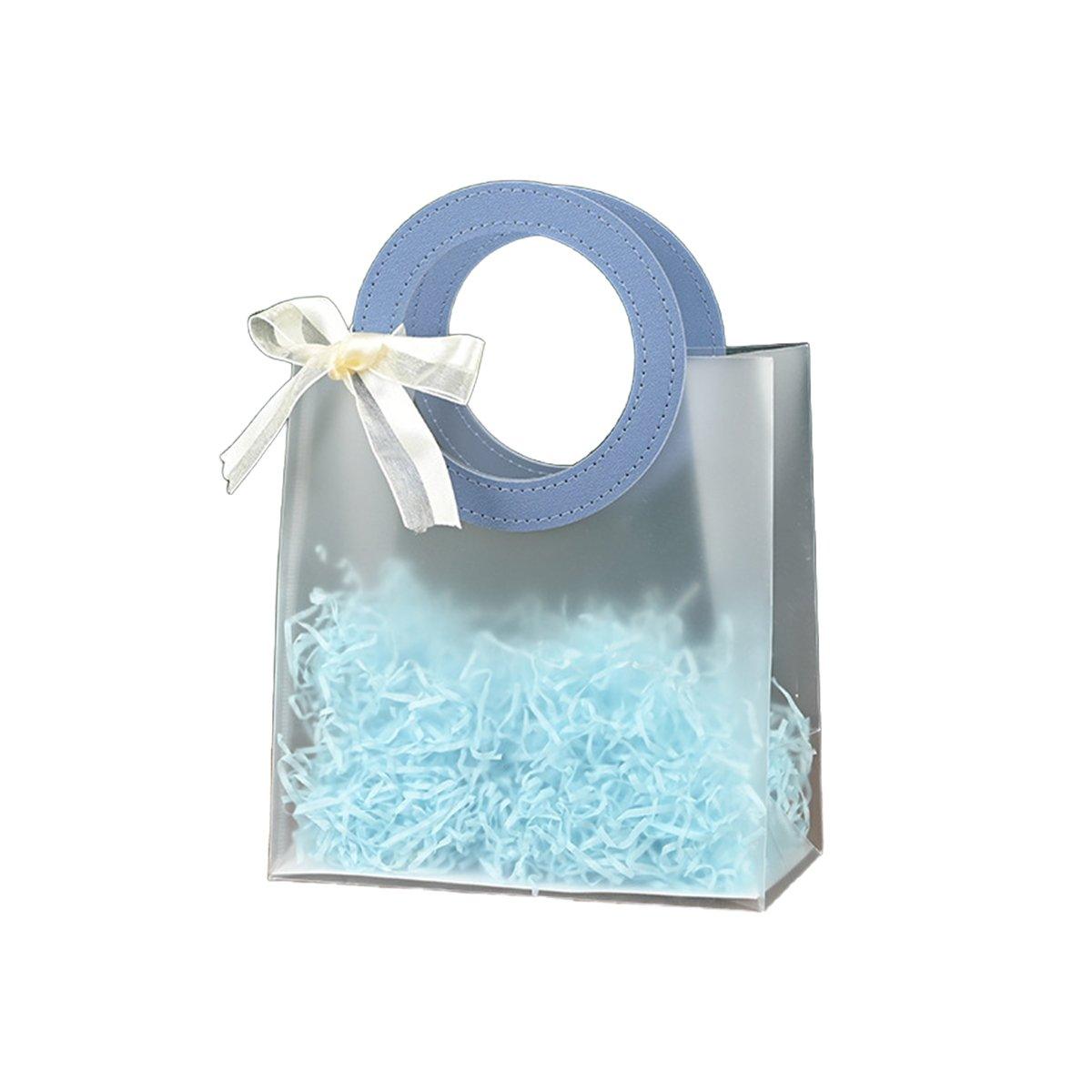 PP Frosted Gift Bags 20PCS Plastic Transparent Totes for Events and Gifts