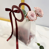 PP Frosted Gift Bags 20PCS Plastic Transparent Totes for Events and Gifts