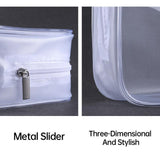 Practical and Chic Transparent PVC Cosmetic Bag for Easy Organization