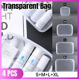 Practical and Chic Transparent PVC Cosmetic Bag for Easy Organization