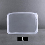 Practical and Chic Transparent PVC Cosmetic Bag for Easy Organization