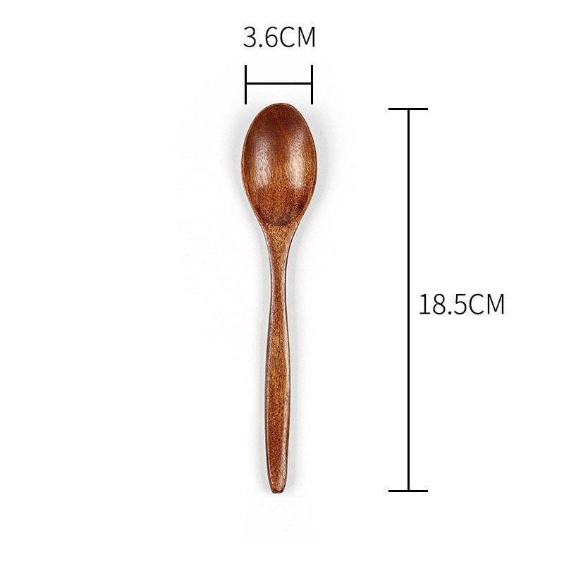 Premium Wooden Kitchen Spoons Set