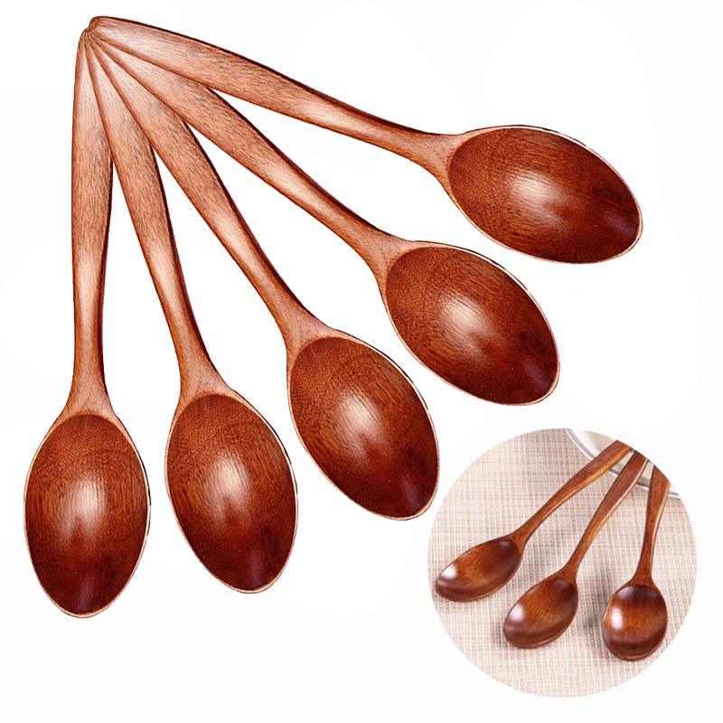 Premium Wooden Kitchen Spoons Set