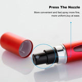 Refillable Perfume Atomizer 1PC 11Colours 8ml Portable Pump Spray Bottle - Discount Packaging Warehouse