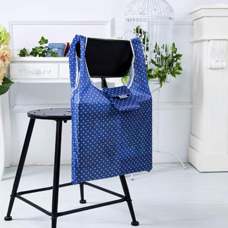 Reusable Foldable Shopping Bags 6PCS 6Styles Oxford Cloth - Discount Packaging Warehouse