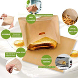 Reusable Toaster Bags 10-50PCS 16*16.5cm Gluten Free - Discount Packaging Warehouse