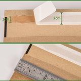 Honeycomb paper envelope for secure document packaging