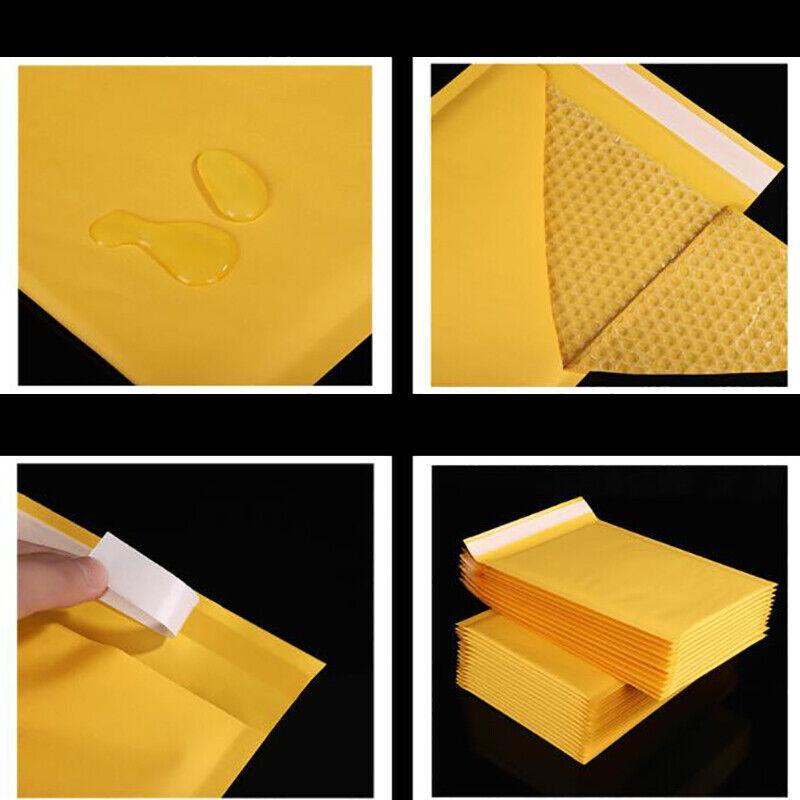 Padded bubble mailers for secure shipping