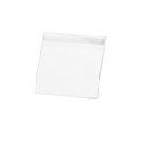 A variety of items neatly organized and visible in clear plastic bags, highlighting their utility and durability