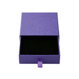 10PCS Drawer Jewelry Storage Boxes 9x9x3cm Velvet Organizer