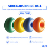 4pcs Wooden Box Shock-Absorbing Balls for Pallet Pads