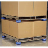 4pcs Wooden Box Shock-Absorbing Balls for Pallet Pads