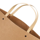 Boat Shaped Paper Tote Bag Gift Shopping Bag Recyclable 10 PCS