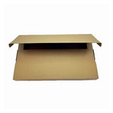 50PCS Kraft Paper Shipping Boxes Drop-Resistant for Ecommerce