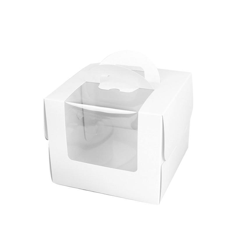 Delicious cupcakes displayed in an elegant Pastry Box with a clear viewing window