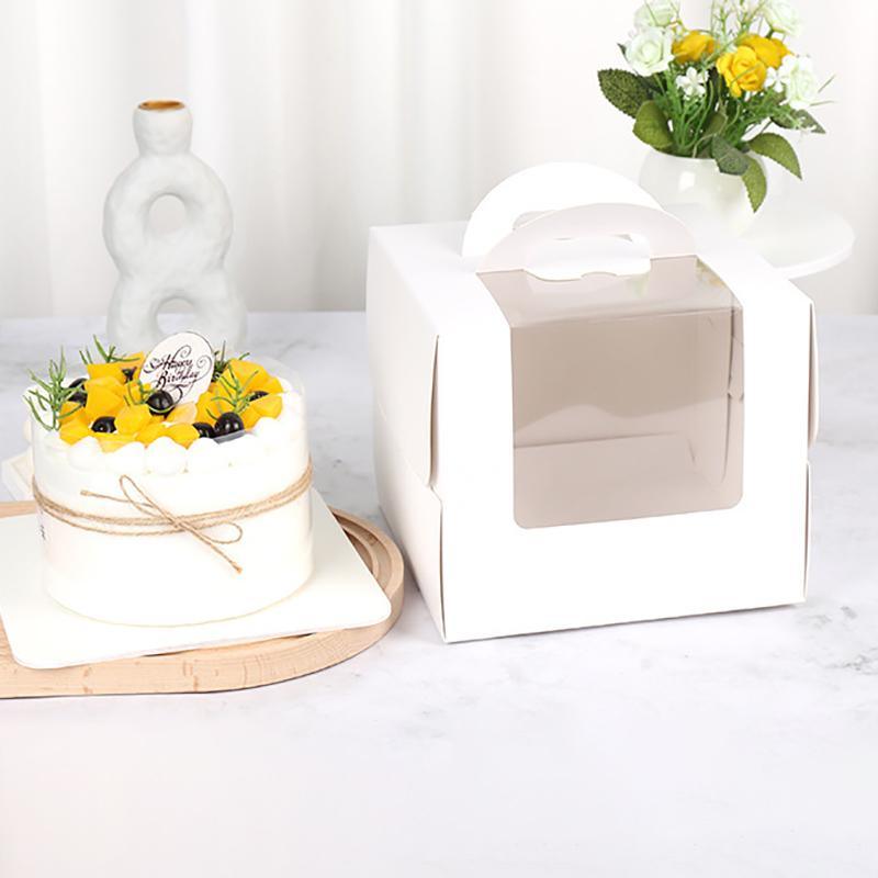 Delicious cupcakes displayed in an elegant Pastry Box with a clear viewing window