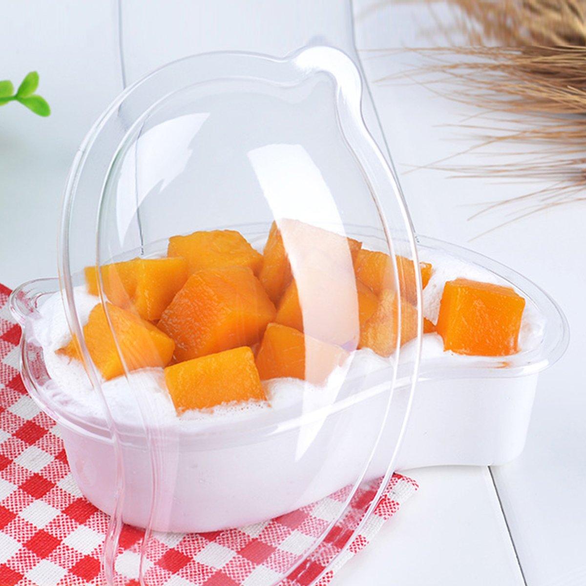 Showcase Your Desserts with Mango Shaped Cake Containers