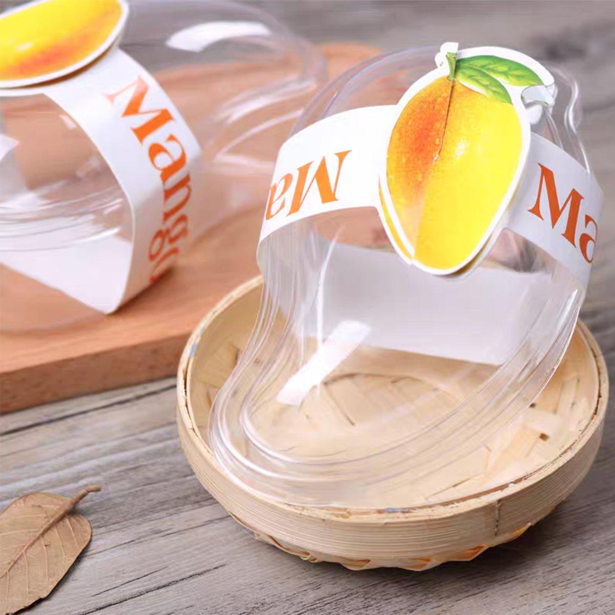 Showcase Your Desserts with Mango Shaped Cake Containers