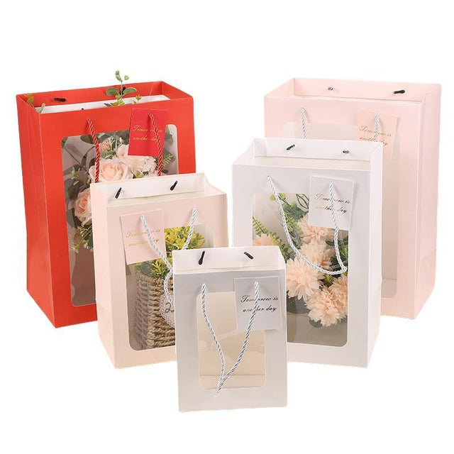 Showcase Your Gifts Elegantly with a Window Tote Bag