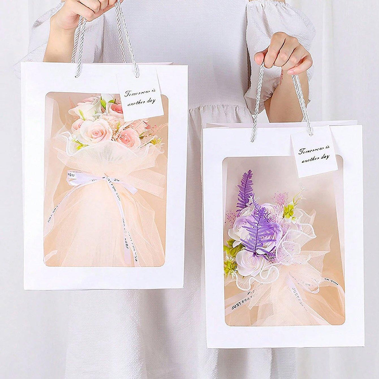 Showcase Your Gifts Elegantly with a Window Tote Bag