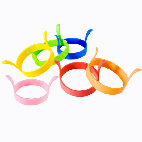 Silicone Egg Rings 6PCS Non Stick Kitchen Baking Tools - Discount Packaging Warehouse