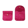 Snap Button Jewelry Pouch 10pcs Velvet Storage Bags