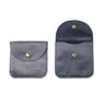 Snap Button Jewelry Pouch 10pcs Velvet Storage Bags