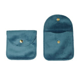 Snap Button Jewelry Pouch 10pcs Velvet Storage Bags