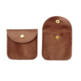 Snap Button Jewelry Pouch 10pcs Velvet Storage Bags