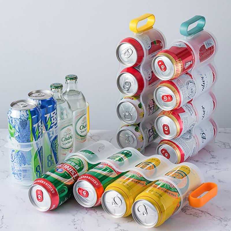 Soda Can Rack Holder 1-3PCS 3Colours PP - Discount Packaging Warehouse