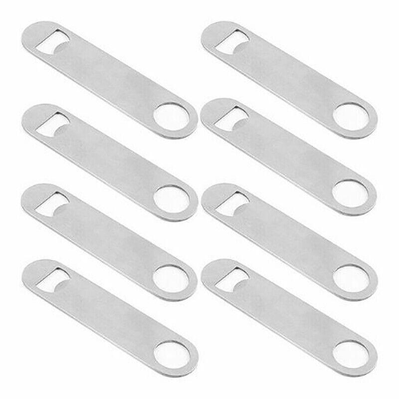 Speed Bottle Opener 1-5PCS Stainless Steel Flat Bar Beer Cap Remover - Discount Packaging Warehouse