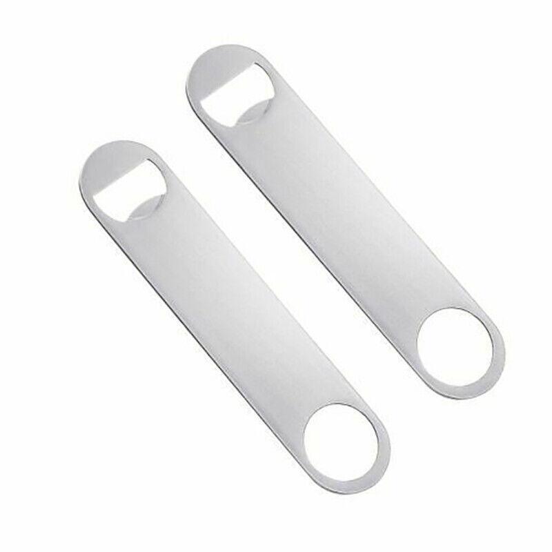 Speed Bottle Opener 1-5PCS Stainless Steel Flat Bar Beer Cap Remover - Discount Packaging Warehouse