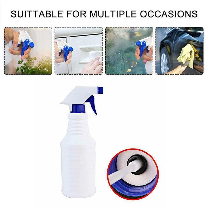 Spray Bottles 3PCS 500ml 75x231mm PE White - Discount Packaging Warehouse