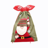 Christmas Gift Bags 1PC 35x56cm Xmas Santa Gifts Sack - Discount Packaging Warehouse