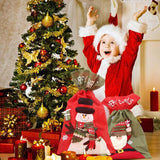 Christmas Gift Bags 1PC 35x56cm Xmas Santa Gifts Sack - Discount Packaging Warehouse